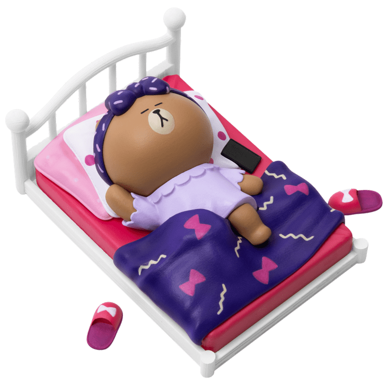 LINE FRIENDS Series Night-night Choco (Mini Egg Attack) - Walmart.com