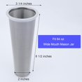 thumbnail image 5 of Cold Brew Coffee Maker, 64oz / 2Quart Glass Pitcher with Stainless Steel Filter and Pour Spout Handle Lid, Mason Jar for Making Cold Coffee, Fruit Drinks, Sun Tea (1, 64 Ounces), 5 of 5