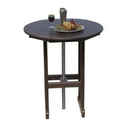 POLYWOOD® Recycled Plastic Round Bar Table