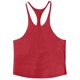 thumbnail image 5 of Ceisia Men's Slim Fit Solid Color Cotton Stringer Tank Top for Gym & Training Gift, 5 of 7