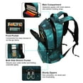 thumbnail image 5 of FORMRS Unisex Backpack Elementary School Travel Bookbag with Reflective Stripes, Magical Forest, 5 of 7