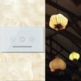thumbnail image 4 of Glass Panel Switch, Smart Wall Touch Light Switch, Glass Panel Wireless Remote Control Light Switch [white], 4 of 9