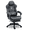 Gray, variant on KARXAS Big and Tall Gaming Chair with Footrest and Suede Fabric, Office Game Chair with Pocket Spring Cushion, High Back Ergonomic for Adults, 440LBS, White