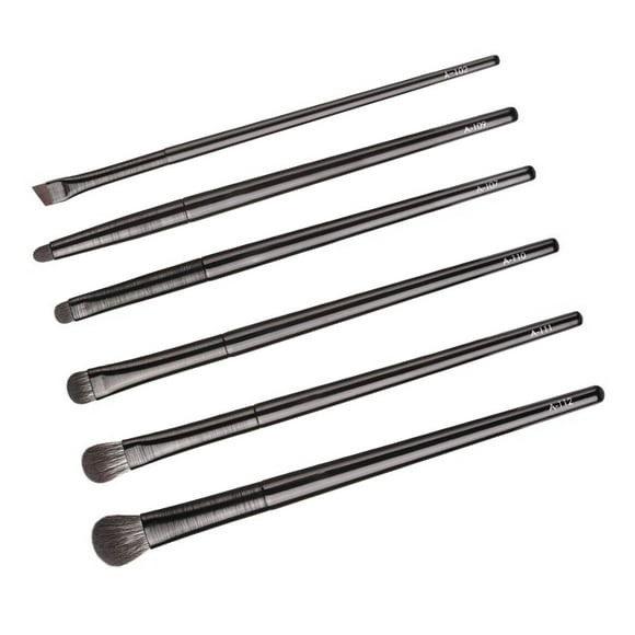Juego De Brochas De Maquillaje Para Ojos ANGGREK Kit De Brochas Para Sombra De Ojos 6 Piezas