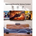 thumbnail image 5 of ULTIMEA Barra de sonido 5.1 para Smart TV, sistema de sonido envolvente virtual para TV, potencia máxima de 320 W, altavoces envolventes ajustables y subwoofer, control de aplicaciones, barra de sonid, 5 of 5