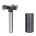thumbnail image 3 of Router Bit Tool, T Slot Grooving Routers Bits 1/4in Round Shank 1in Cutting Diameter  For Shaping, 3 of 8