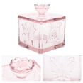 thumbnail image 3 of Glass Seal Jar Multi-use Food Storage Canister Decorative Embossed Glass Jar Kitchen Airtight Jar, 3 of 8