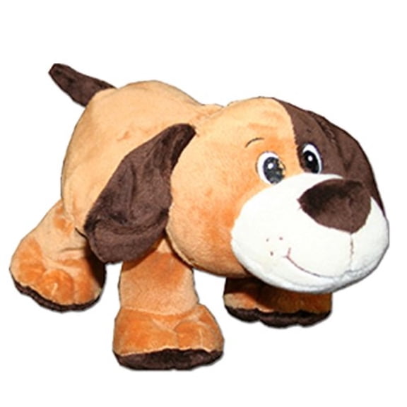 Anico Collectible Plush Toy Laying Down, Stuffed Animal, Dog, 9 Inches Tall