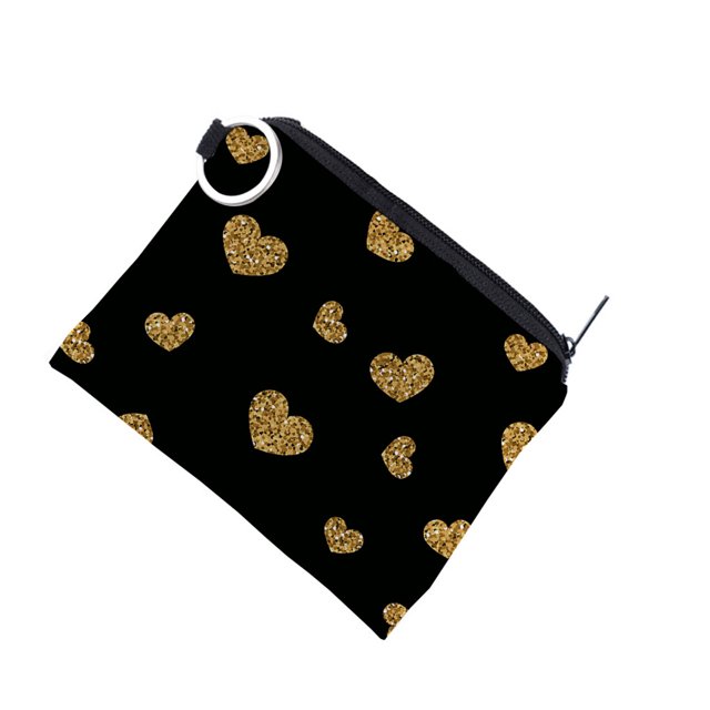 Small Wallet Digital Printing Polyester Multifunctional Mini Storage Bag Zipper Pouches Unisex Floral Pattern Change Purses lqb3040