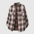 thumbnail image 2 of Mens Sweatshirt Under $10 Mens Flannel Plaid Shirts Fall Winter Long Sleeve Regular Fit Casual Button Down Checkered Buffalo Plaid Shir, 2 of 3