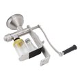 thumbnail image 1 of Oil Press Machine Household Seed Oil Press Extractor Small Silver Stainless Steel Manual Hand Crank Hot Cold Oil Press Maker For Peanut Sesame Rapeseed Oil, 1 of 8