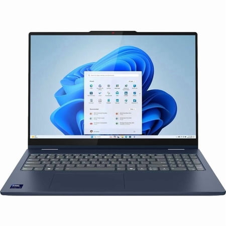 Lenovo IdeaPad 5 16IAL10 83KS0012US 16" Touchscreen Convertible 2 in 1 Notebook, WUXGA, Intel Core Ultra 7 2nd Gen 255U, 16 GB, 1 TB SSD, English (US) Keyboard, Cosmic Blue