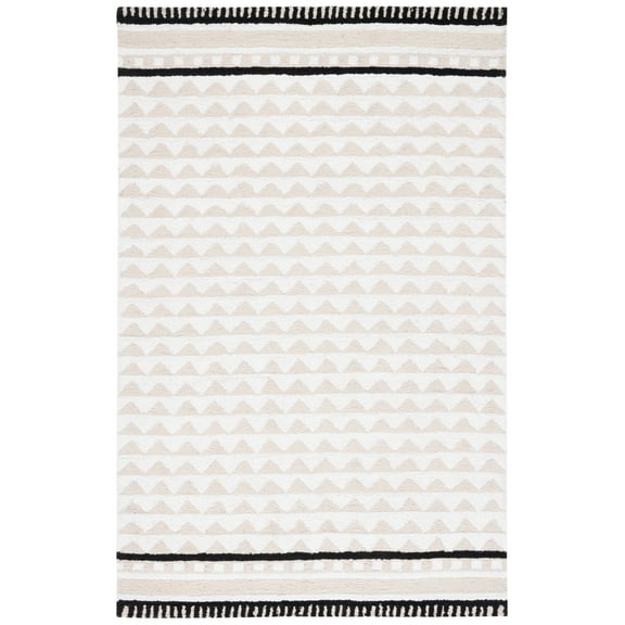 SAFAVIEH Capri Jampa Southwestern Area Rug, Ivory/Beige, 8' x 10'