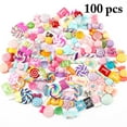 thumbnail image 1 of Charms en Argile Assortis DIY Forme de Bonbon Charms en Résine Décorations pour Étui de Téléphone, 1 of 8