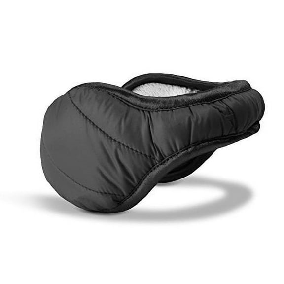 180s Women's Down Ear Warmers (Black With White Interior)