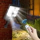 thumbnail image 1 of Solar Outdoor Lights, Motion Sensor Solar Powered Lights 3 Modes With 180 Light Emitting Diode Lamp Beads, Wall Security Lights For Fence Yard Garden Patio, 1 of 9