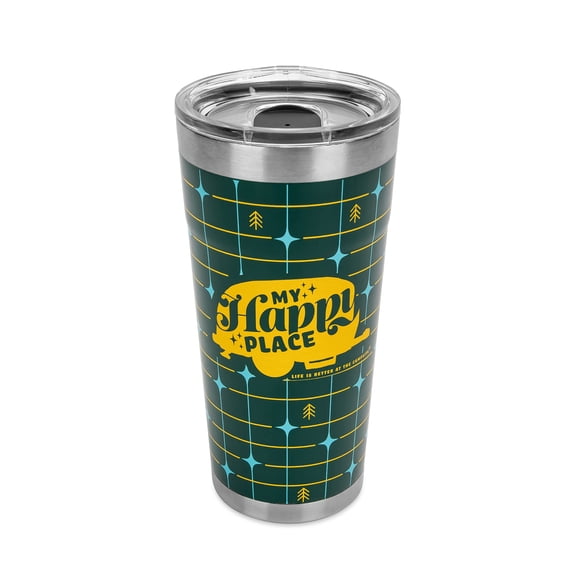 Vaso Térmico de Acero Inoxidable Camco 590 ml con Doble Pared Aislante