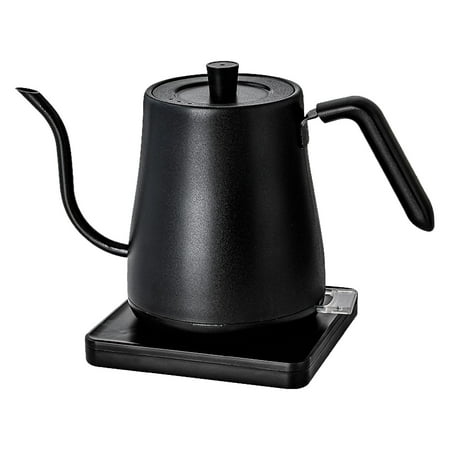 

JeashCHAT Electric Kettle Gooseneck Kettle 800ML Water Kettle Tea Pot Stainless Steel For Coffee & Tea With Fast Heating Auto-Shut Off And Boil-Dry Protection Tech