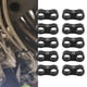 thumbnail image 3 of Abrazaderas Separadoras De Manguera, 10 Piezas Divisor De Línea De Combustible Negro De aleación De Aluminio 6AN Resistente A Productos Químicos Para Líneas De Gas Para, 3 of 7