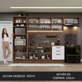 thumbnail image 5 of Cocina Integral Agata MADESA 330cm Marrón/Blanco, 5 of 5