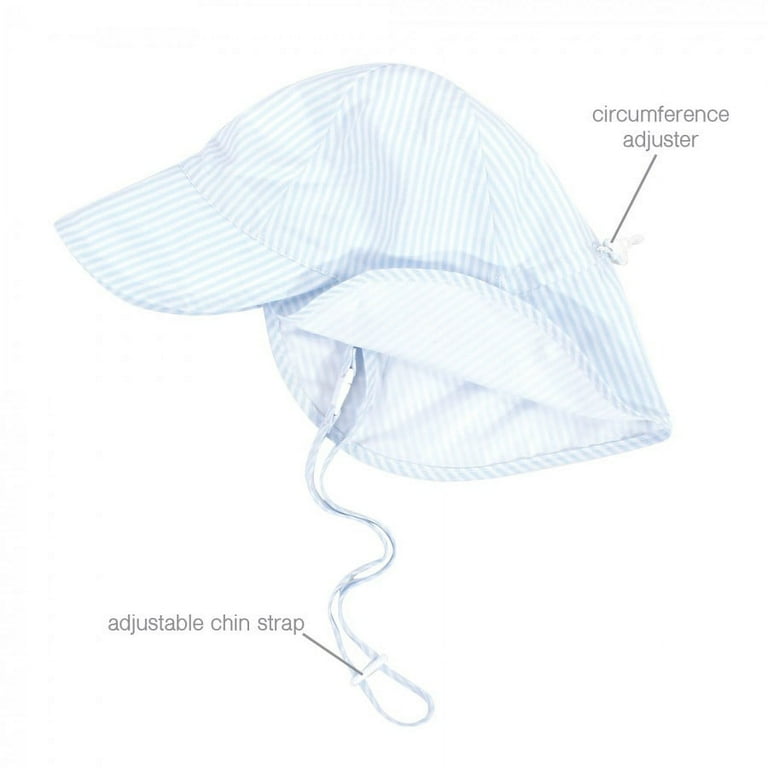 Hudson Baby Infant and Toddler Boy Sun Protection Hat