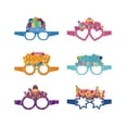 thumbnail image 2 of Decoración del hogar, decoración de habitaciones, gafas de fiesta de feliz cumpleaños, marcos de gafas de papel coloridos para fiesta de cumpleaños, accesorios para gafas, ajuste de gafas, gafas de pa, 2 of 6