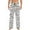 C-White, variant on Halloween High Waisted Pants For Men Drawstring Ghost Pockets Relaxed Fit Plus Size Bat Comfy Pajamas Pants Pumpkin Loungewear Lounge Pants Casual Trouser