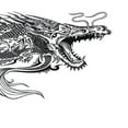thumbnail image 3 of Milaget Fond d'Aquarium Image Reptile Vivarium Papier Peint Dragon TP, 3 of 9