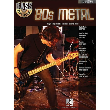 Hal Leonard 80s Metal - Hal Leonard 80s Metal Bass Play-Along Volume 16 Book/CD