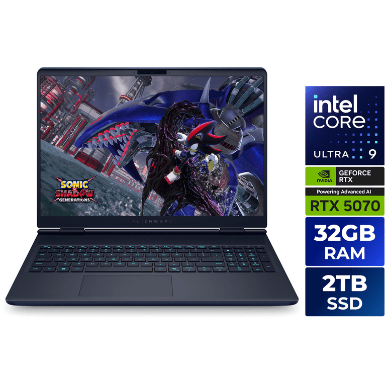 New without box) Alienware 16X Aurora Gaming Laptop - Intel Core