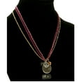 thumbnail image 3 of Mi Amore Antique Silver-Tone And Gold-Tone Fashion-Necklace For Women With Accent Charms AERON12, 3 of 3