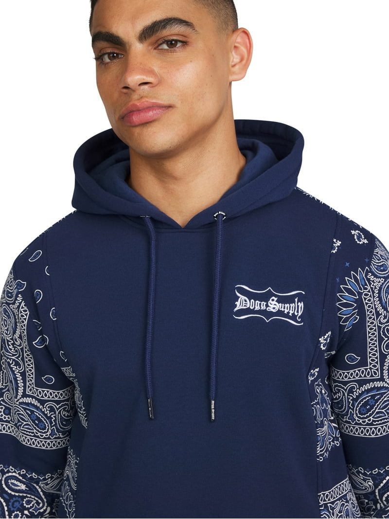 Dogg Supply Paisley Hoodie - XS-3XL Sizes - Walmart.com