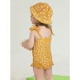 thumbnail image 5 of Usaibhir Baby Girls Swimsuit Toddler Ruffled Bikini One-Piece Swimwear Baby Girl Bathing Suits Kids Swimming Bathing Beachwear 12M-4Y, 5 of 10