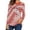 C-Red510, variant on DHFJKG Long Sleeve T Shirt For Women Carnival Striped Graphic Tee Holiday Festival Crewneck Shirt Spring Fall Loose Fit Tunic Stylish Tops