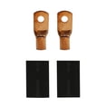 thumbnail image 5 of 10 Pack Pipemen's Installation Solution 0 Gauge Copper Ring Terminal 1/4" IS-PTRC-0-8, 5 of 8