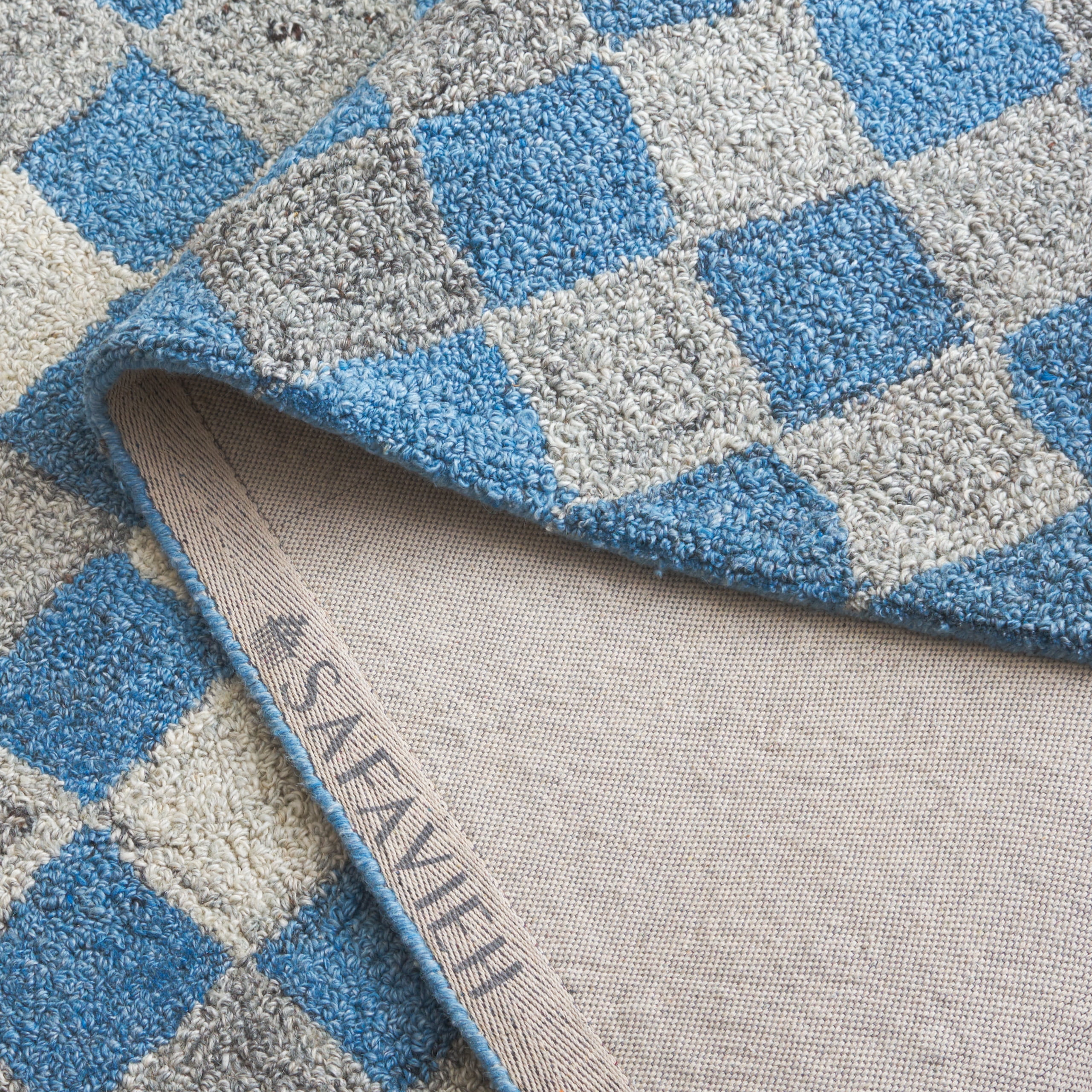 SAFAVIEH Abstract Creighton Geometric Runner Rug, Gray/Blue, 2'3" x 10'