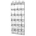 thumbnail image 1 of 24 Pocket Hanging Storage Pocket Organiser - Practical Hanging Pocket Storage Made Of Fabric - Perfect Hanging Organiser For Baby Products - Hanging S, 1 of 1