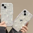 thumbnail image 5 of Designed for iPhone Case,2in1 Cute Cat Pattern Camera Lens Protection Shockproof Protective Cover Phone Case (iPhone 15 Pro Max,Pink), 5 of 5