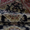 thumbnail image 3 of Ladole Rugs Traditional Vintage Beautiful Soft Indoor Runner Area Rug Carpet for Bedroom, Living Room, Dining Room in Black-Red, 5x8(5'3" x 7'6", 160cm x 230cm), 3 of 4