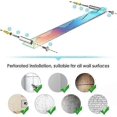 thumbnail image 4 of 6 Pack Large Iridescent Clear Acrylic Wall Mounted Floating Rack, Nail Polish Storage Rack, Room Wall Display Bookshelf, Modern 15 Inch Thickened Bath, 4 of 5