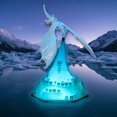 thumbnail image 4 of Decoraciones de Luz de Pared LED Sunnimix 3D Azul, 4 of 7
