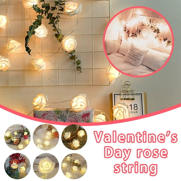 CXALSSY 20 Led Valentine's Day Lights, Valentines Day Decorations Lights, Valentines String Lights, Valentine's Day Decor
