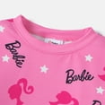 thumbnail image 4 of Barbie Toddler Girls Sweatshirts Allover Print Pullover Tops and Jogger Pants 2 Pieces Outfits Sets Sizes 2-6, 4 of 7