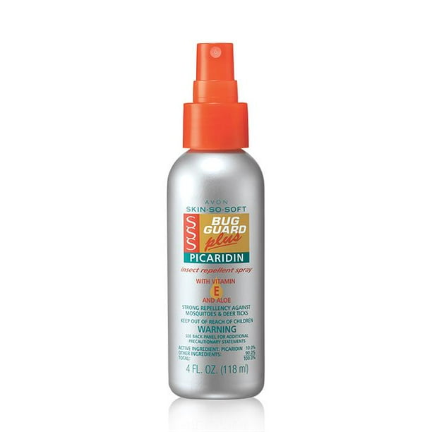 Avon Skin so Soft Bug Guard Plus Picaridin Liquid Repellent with Pump Spray, 2 Pc. Set 4.0 fl
