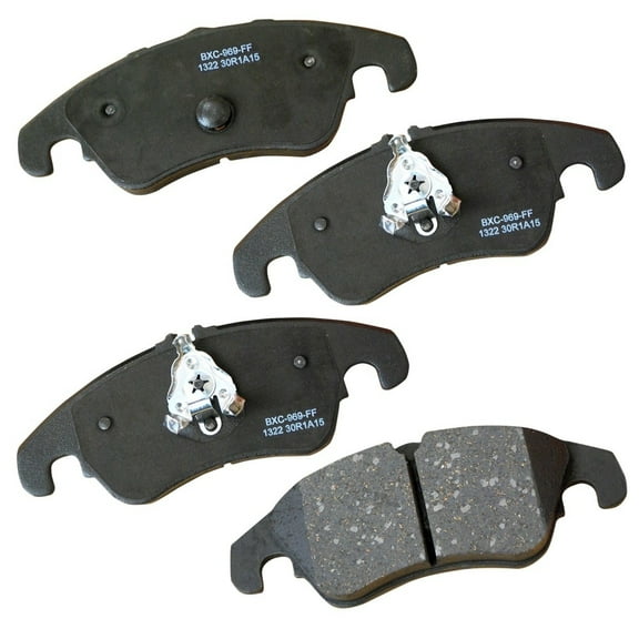Bendix Brakes Disc Brake Pad Set Fits select: 2009-2012 AUDI Q5, 2014-2015 AUDI A6 PREMIUM PLUS