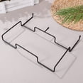 thumbnail image 4 of FONDOTIN Metal Hanging Trash Bag Holder Organizer, Space-Saving Kitchen, Bathroom, Office Storage Solution for Home Use, 4 of 6