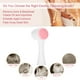 thumbnail image 5 of Cepillo de doble cara 3D de moda, cepillo de limpieza facial, exfoliante, herramienta de masaje para eliminar grasa, rosa, 5 of 14