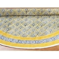 thumbnail image 4 of Casavani Geometric Custom Area Garden Rug, Yellow 3x3 ft, 4 of 6
