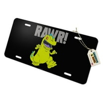 Rugrats Reptar Rawr! Novelty Metal Vanity Tag License Plate
