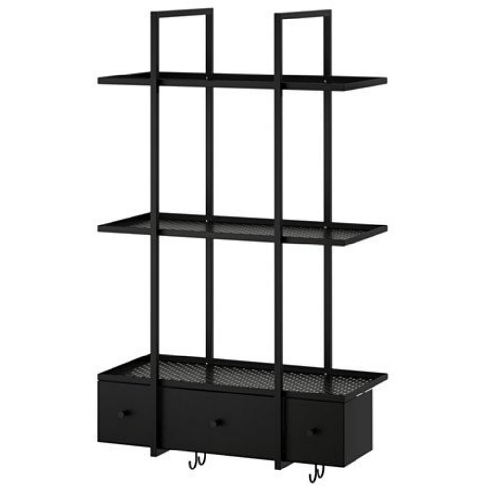 Ikea Black Wall shelf 228.51726.3430